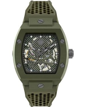 Philipp Plein The $Keleton Ecoceramic Watch - Green