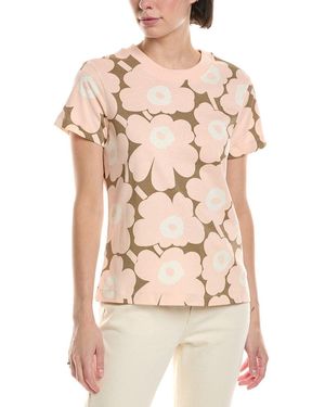 Marimekko Heleys Unikko T-Shirt - Natural