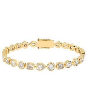 VOWE 14K 7.00 Ct. Tw. Lab-Grown Diamond Bracelet - Metallic
