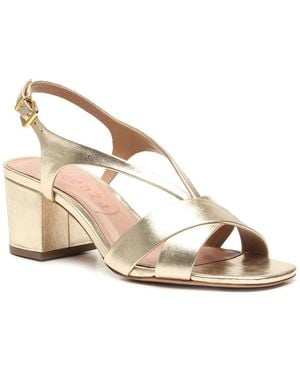 Vicenza Ancara Leather Sandal - Metallic