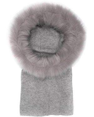 Eugenia Kim Paulina Wool & Cashmere-Blend Hood - Gray