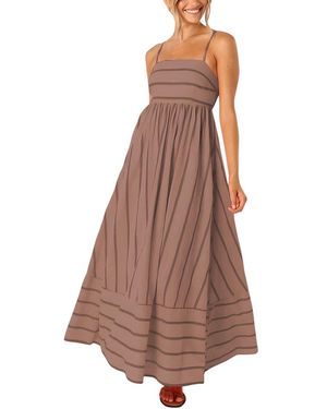 CAMILA BLANCO Maxi Dress - Brown
