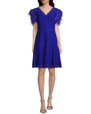 Shani Lace Dress - Blue
