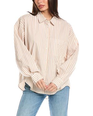 Pistola Sloane Oversized Shirt - Natural