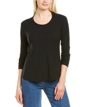 James Perse Crew Shirt - Black