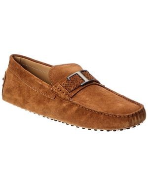 Tod's Suede Loafer - Brown