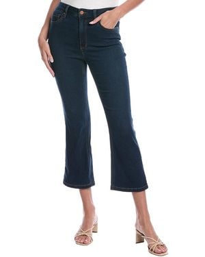 Jones New York Lexington Crop Flare Pant - Blue
