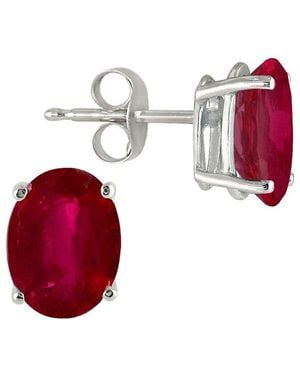 Gemstones Gem Spark 1.20 Ct. Tw. Ruby Studs - Red