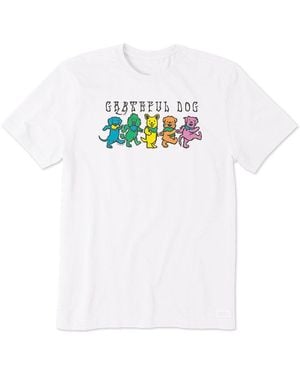 Life Is Good. Crusher T-Shirt - White