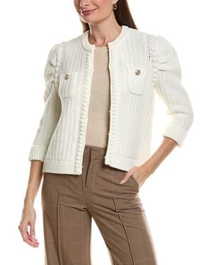 tyler boe Liza Knit Jacket - Natural
