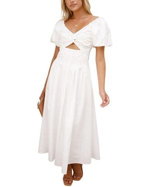 ENJOY PETRA Midi Dress - White