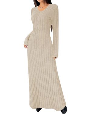 Emma way Maxi Dress - Natural