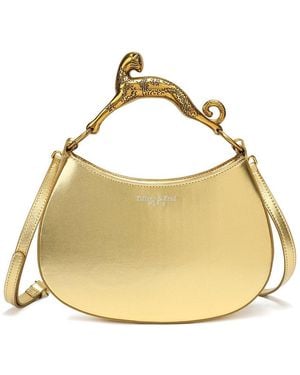 Tiffany & Fred Paris Leather Crossbody - Metallic