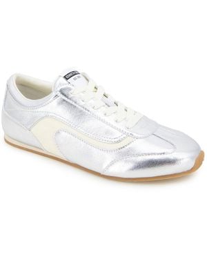 Kenneth Cole Alma Leather Trainer - White