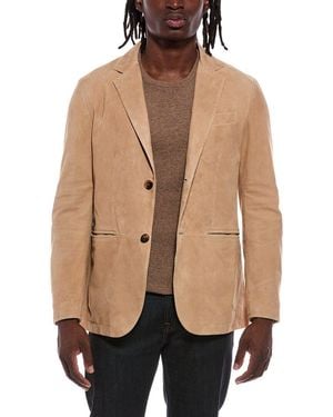 Canali Suede Jacket - Natural