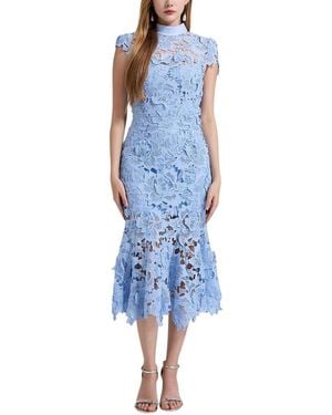 DZA Midi Dress - Blue