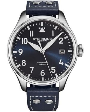 Stuhrling Aviator Watch - Multicolor