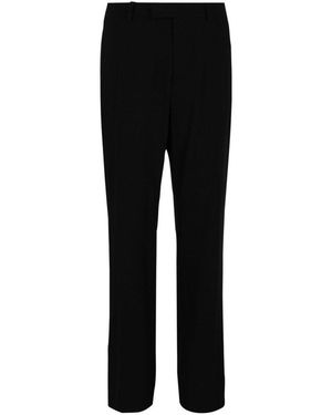 Ferragamo Mid-Rise Trouser Pant - Black