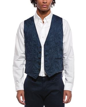 Slowear Glanshirt Sportscoat Vest - Blue
