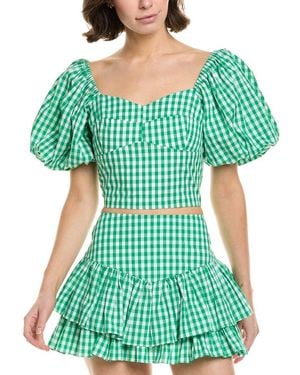 Cake For Dinner Parker Top - Green