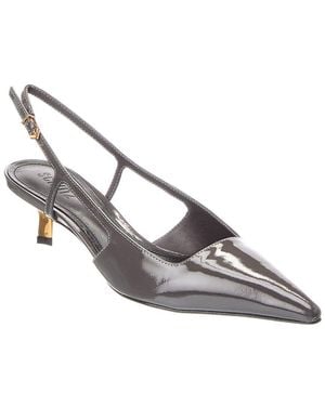 SCHUTZ SHOES Sophia Patent Pump - Metallic