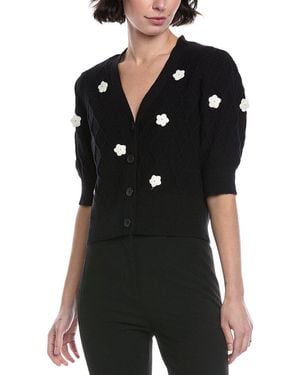 NVLT Button Cardigan - Black