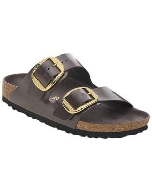 Birkenstock Arizona Big Buckle Leather Sandal - Brown
