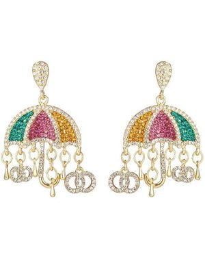 Eye Candy LA Cz Sara Earrings - Multicolour