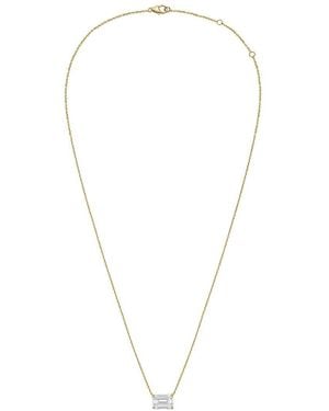 Diana M. Jewels Diana M. 14K 3.00 Ct. Tw. Lab-Grown Diamond Pendant Necklace - Multicolour