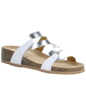 Bos. & Co. Bos. & Co. Luzzi Leather Sandal - Metallic