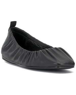 Vince Camuto Verline Leather Flat - Black