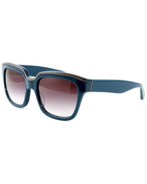 Zac Posen Nico 56Mm Sunglasses - Blue