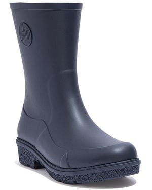Fitflop Wonderwelly Rubber Short Boot - Blue