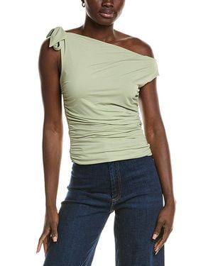 Wayf One-Shoulder Top - Green