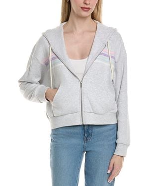 Chaser Brand Fleece Abilene Zip-Up Jacket - Grey