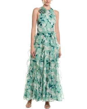 Hutch Loulou Maxi Dress - Green