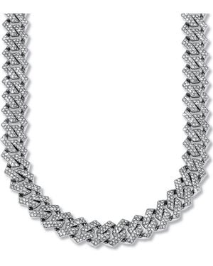 Palmbeach Jewelry Crystal Necklace - Metallic