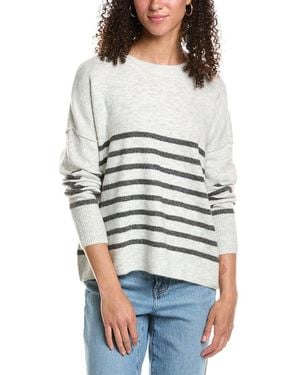 KatieJnyc Nellie Striped Sweater - White