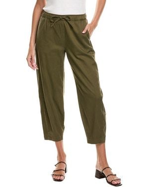 Splendid Woven Barrel Pant - Green