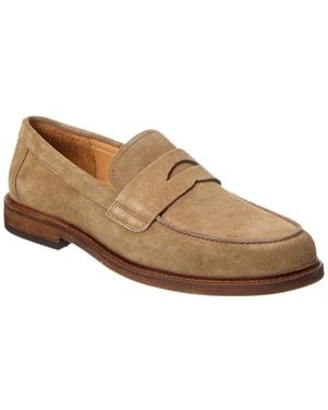 Warfield & Grand Suede Loafer - Brown