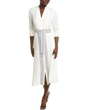 BOSS Destripie Shirtdress - White