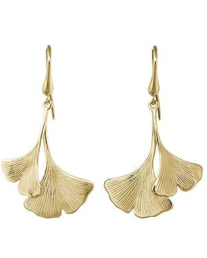 Non-Branded 14k Dangle Earrings - Metallic