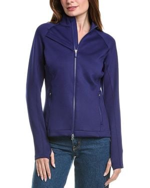 IBKUL Solid Zip Jacket - Blue