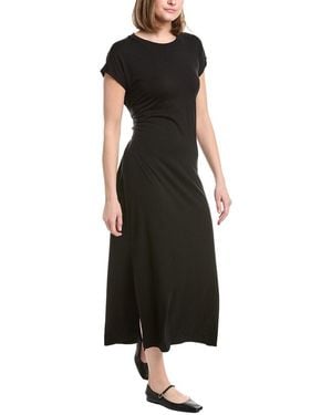 Eileen Fisher Crewneck Maxi Dress - Black