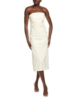 Endless Rose Tube Top Midi Dress - White