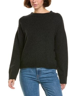 InCashmere Wool & Cashmere-Blend Jumper - Black