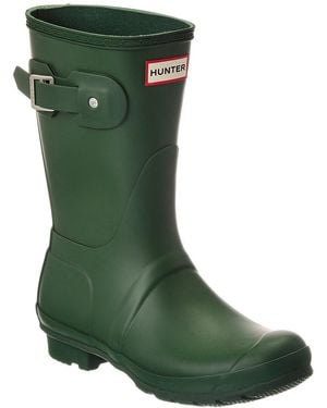 HUNTER Original Short Rain Boot - Green