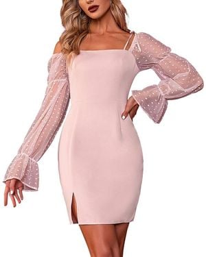 LEBRIN ATELIER Mini Dress - Pink