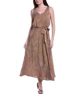 NIC+ZOE Bianca Maxi Dress - Brown