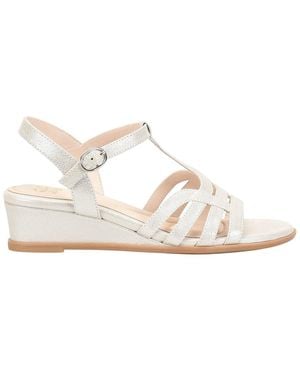 Söfft Scarlet Leather Sandal - White